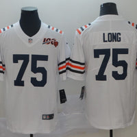 Men's Chicago Bears Kyle Long #75 White Game Jersey1