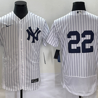 Men's New York Yankees Juan Soto #22 White Replica Player Name Jersey1