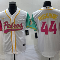 Men's San Diego Padres Joe Musgrove #44 White City Connect Replica Player Jersey1 Joint Edition