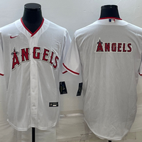 Men's Los Angeles Angels White Alternate Replica Team Jersey1