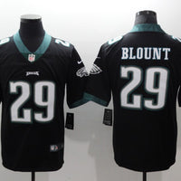 Men's Philadelphia Eagles LeGarrette Blount #29 Black Game Jersey1