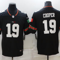 Men's Dallas Cowboys #19 Amari Cooper Black Player Game Jersey1