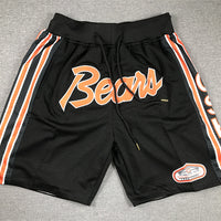 Men's Chicago Bears Black Pocket Shorts1