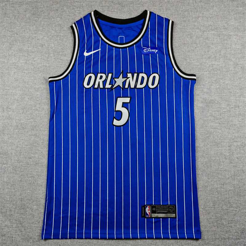 Men's Orlando Magic Paolo Banchero #5 Blue Swingman Player Jersey - Icon Edition