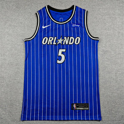 Men's Orlando Magic Paolo Banchero #5 Blue Swingman Player Jersey - Icon Edition