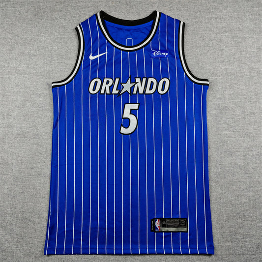 Men's Orlando Magic Paolo Banchero #5 Blue Swingman Player Jersey - Icon Edition