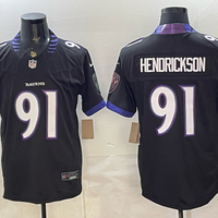 Trey Hendrickson #91 Baltimore Ravens Black Vapor F.U.S.E. Limited Jersey - JerseysFreak