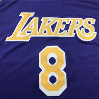 Men's Los Angeles Lakers Kobe Bryant #8 Purple Swingman Player Jersey1