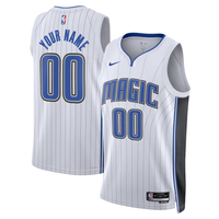 Men's Orlando Magic White Swingman Custom Jersey1 - Association Edition