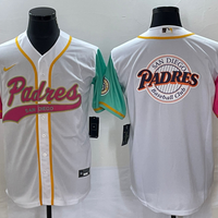 Men's San Diego Padres White City Connect Replica Player Jersey1 Joint Edition