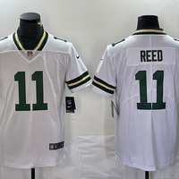 Men's Green Bay Packers Jayden Reed #11 White Player Game Jersey1