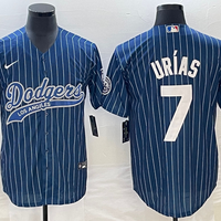 Men's Los Angeles Dodgers Julio Urias #7 Blue Player Jersey1 Joint Edition