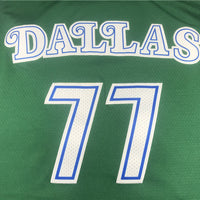 Men's Dallas Mavericks Luka Doncic Green 2020/21 Jersey1 - Classic Edition
