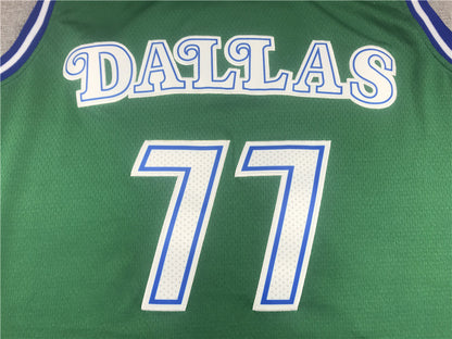 Men's Dallas Mavericks Luka Doncic Green 2020/21 Jersey1 - Classic Edition