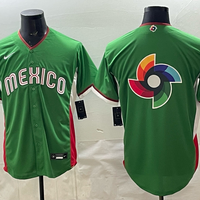 Men's Mexico Baseball Green 2026 World Baseball Classic Player Jersey