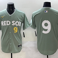Men's Boston Red Sox Ted Williams #9 Gray 2025 City Connect Limited Player Jersey