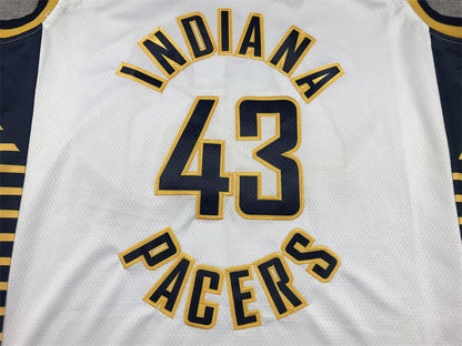 Men's Indiana Pacers Pascal Siakam #43 White Swingman Jersey1 - Association Edition