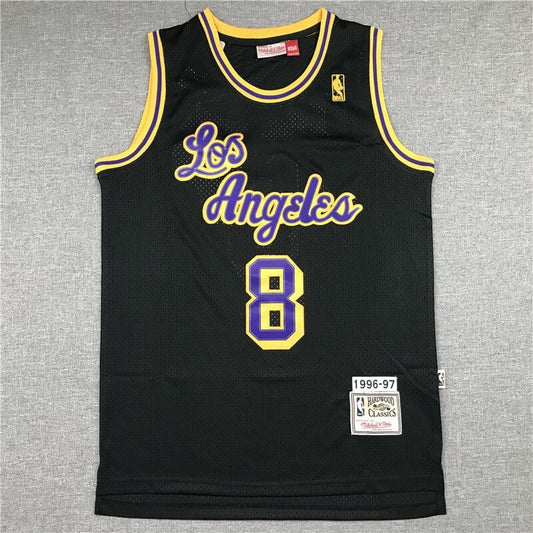 Kobe Bryant #8 Los Angeles Lakers Black Classics Player Jersey