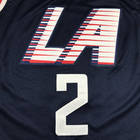 Men's LA Clippers #2 Kawhi Leonard  Swingman Jersey1 Retro