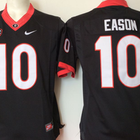 Men's Georgia Bulldogs Jacob Eason #10 Black Player Game Jersey