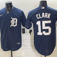 Men's Detroit Tigers Max Clark #15 Navy Replica Player Jersey