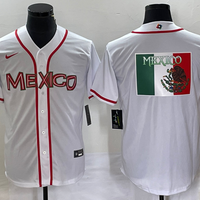 Men's 2023 World Baseball Classic Mexico White Jersey1