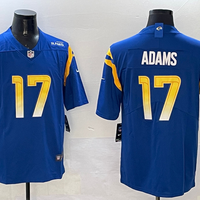 Men's Los Angeles Rams Davante Adams #17 Royal Game Player Jersey1