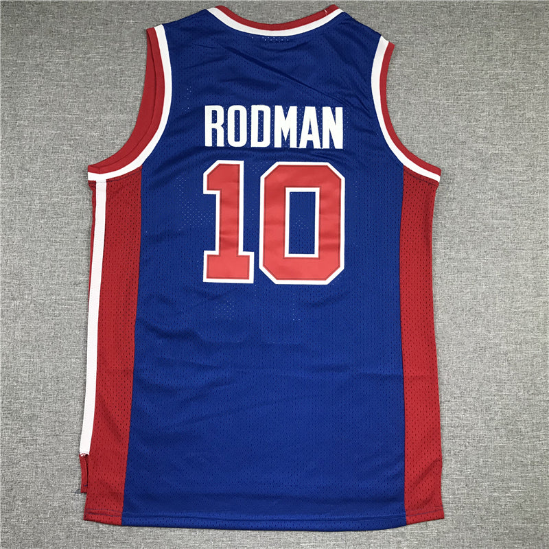 Men's Detroit Pistons Dennis Rodman 1988-89 Hardwood Classics Swingman Jersey1