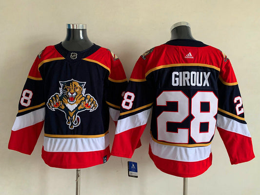 Men's Florida Panthers Claude Giroux #28 Black Home Breakaway Player Jersey1