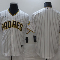 Men's San Diego Padres White Home Blank Replica Jersey1