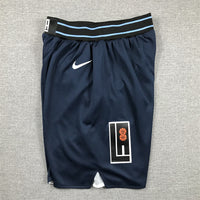 Men's LA Clippers Navy 2023/24 Swingman City Edition Shorts1