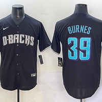 Men's Arizona Diamondbacks Corbin Burnes #39 Black Player Jersey