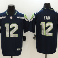 Seattle Seahawks 12th Fan Navy Jersey