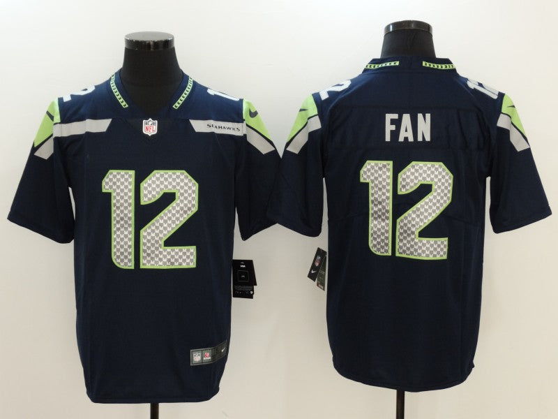 Seattle Seahawks 12th Fan Navy Jersey
