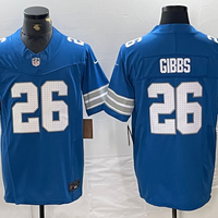 Jahmyr Gibbs #26 Detroit Lions Blue Vapor Limited Jersey - JerseysFreak