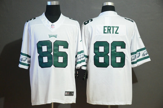 Men's Philadelphia Eagles Zach Ertz #86 White Game Player Jersey1
