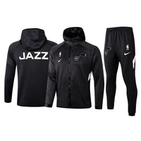 Men's Utah Jazz 2019/20 Showtime Full-Zip Therma Flex Performance Hoodie
