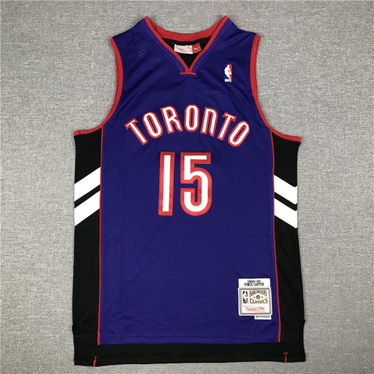 Men's Toronto Raptors Vince Carter 1999-00 Hardwood Classics Swingman Jersey1