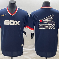 Men's Chicago White Sox Navy Cooperstown Collection Replica Player Jersey1