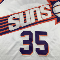 Men's Phoenix Suns Kevin Durant #35 White 2023/24 Fast Break Replica Jersey1 - Association Edition