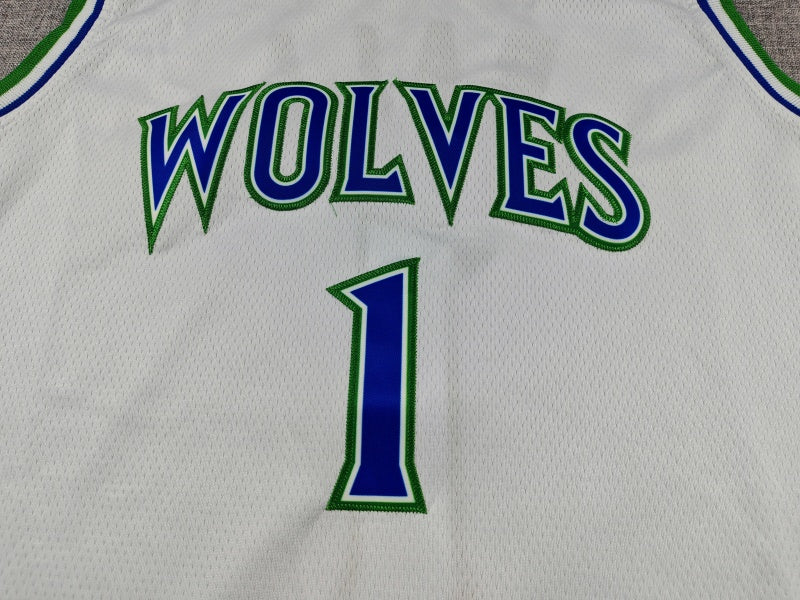 Men's Minnesota Timberwolves LaMelo Ball #1 White Swingman Jersey - Association Edition