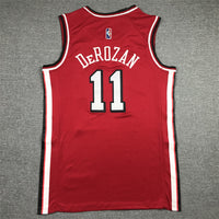 Men's Chicago Bulls DeMar DeRozan #11 Red 2021/22 Swingman Jersey1