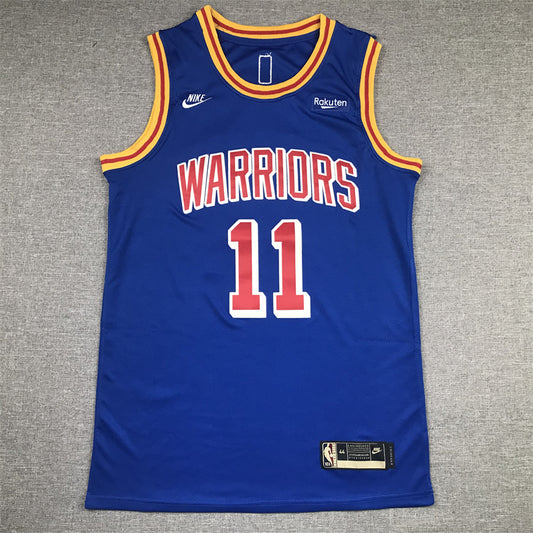 Men's Golden State Warriors Klay Thompson #11 Blue Classic Player Jersey1
