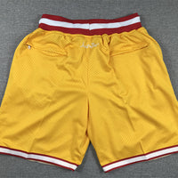 Men's Tampa Bay Buccaneers Yellow Pocket Shorts1
