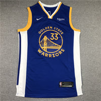 Men's Golden State Warriors James Wiseman 2021/22 Fast Break Replica Jersey1