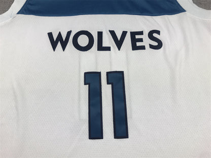 Men's Minnesota Timberwolves Naz Reid #11 White Swingman Jersey1 - Association Edition