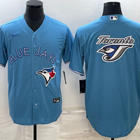 Men's Toronto Blue Jays1 Light Blue Replica Player Jersey