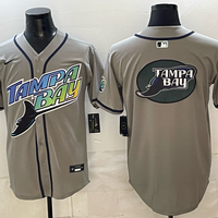 Men's Tampa Bay Rays Chandler Simpson #14 Navy Replica Jersey