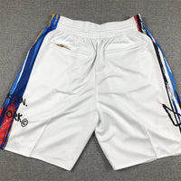 Men's Brooklyn Nets White 2022/23 Basketball Shorts1 City Edition