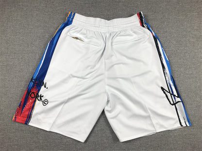 Men's Brooklyn Nets White 2022/23 Basketball Shorts1 City Edition